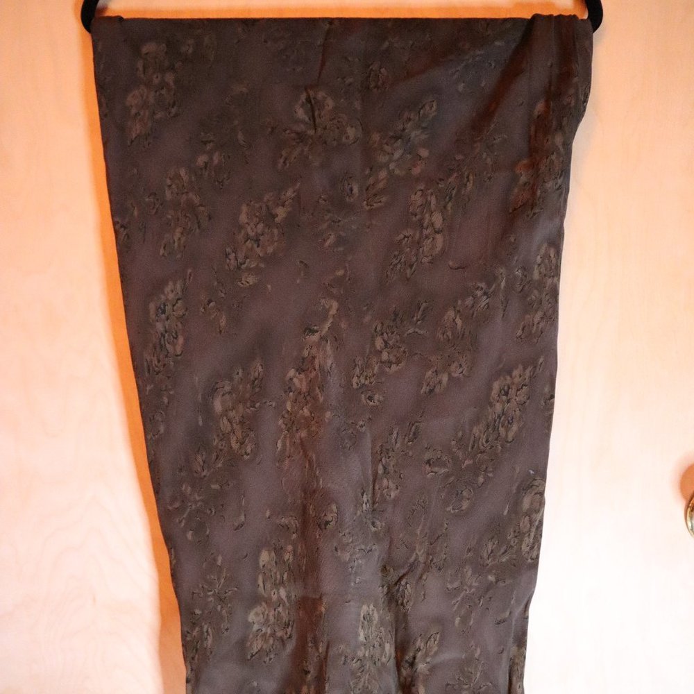 Green Vintage Mid length Skirt